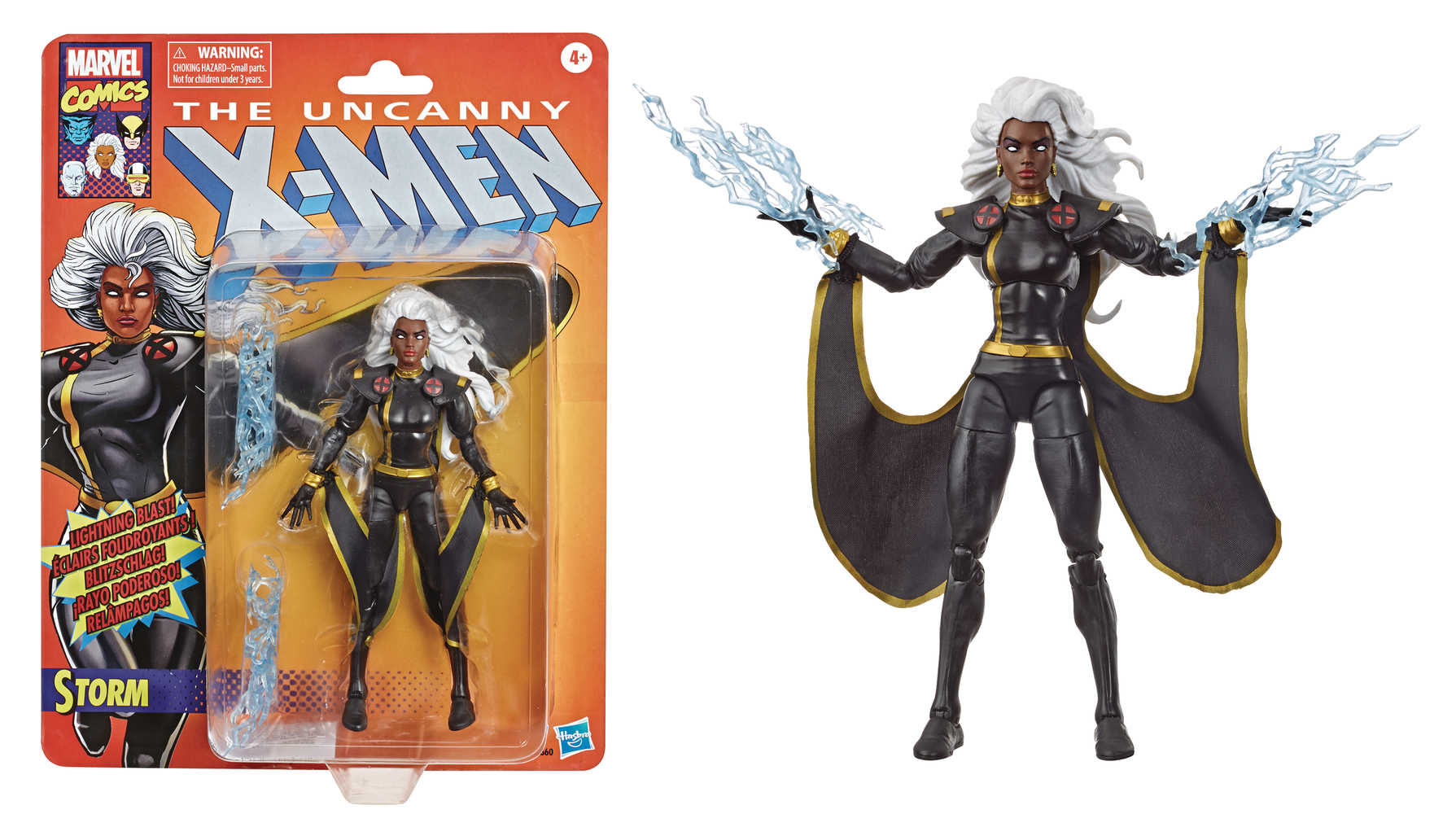 X-Men Legends Retro 6 In Storm Variant Action Figure Case  