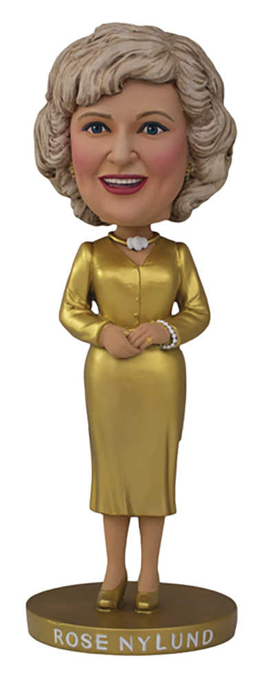 Golden Girls Rose Nylund Gold Dress Bobble Head  