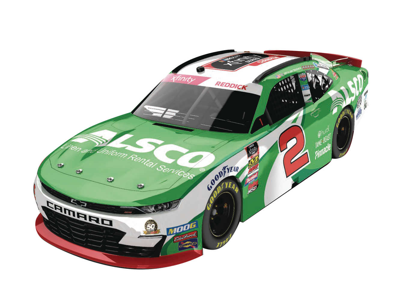 Nascar Xf 2019 Champ Reddick Alsco 1/24 Ho Car  
