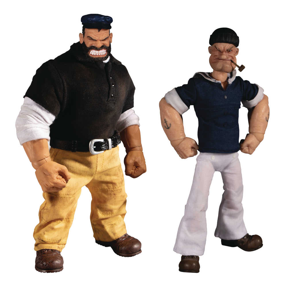 One 12 Collective Popeye & Bluto Stormy Seas Ahead Deluxe Action Figure (N
