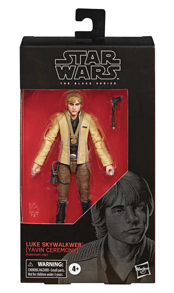 Star Wars E4 Black Series Luke Ceremony 6 In Action Figure Case  