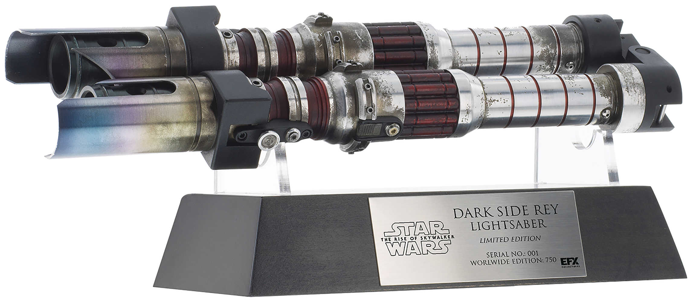Star Wars Ep9 Dark Side Rey Limited Edition 1/1 Scale Lightsaber 