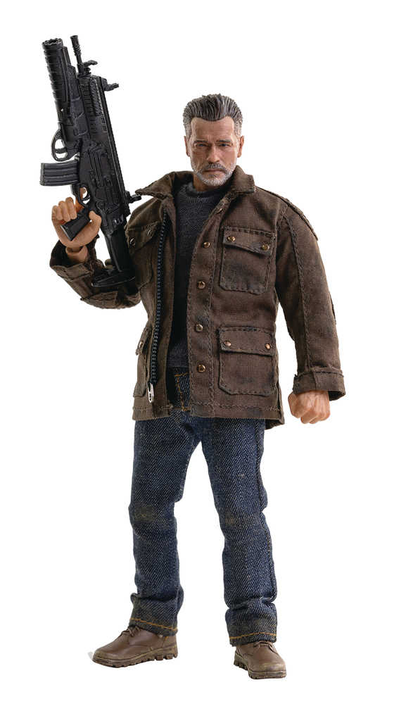 Terminator Dark Fate T 800 1/12 Scale Action Figure  