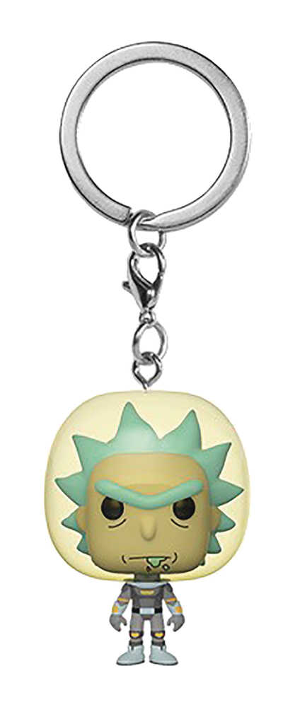 Pocket Pop Rick & Morty S2 Rick with Space Suit Keychain 