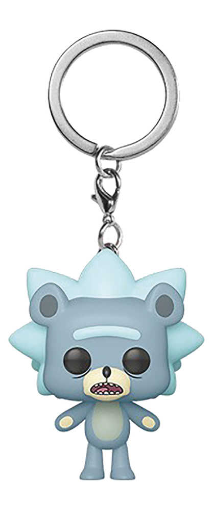 Pocket Pop Rick & Morty S2 Teddy Rick Keychain 