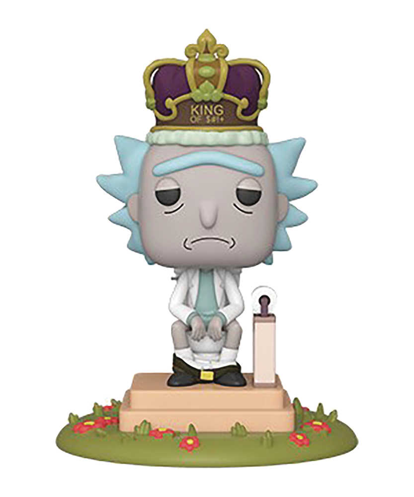 Pop Animation Rick & Morty S2 King Of S### with Sound Vinyl Figure