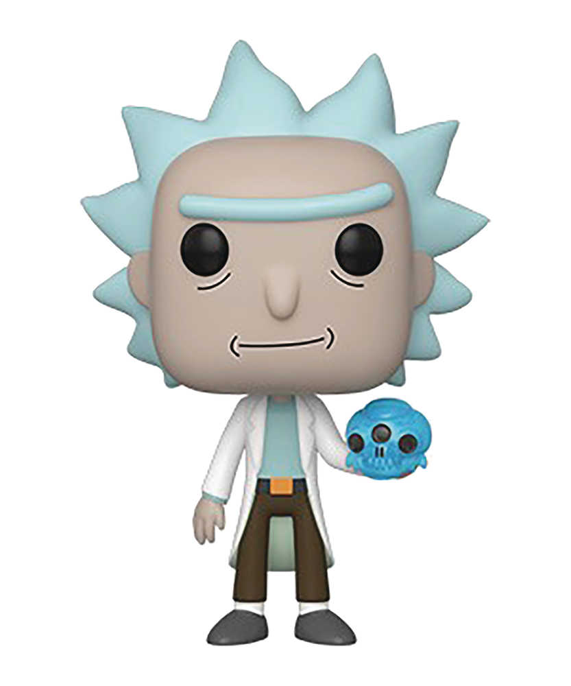 Pop Animation Rick & Morty S2 Rick with Crystal Skull Vinyl Figure