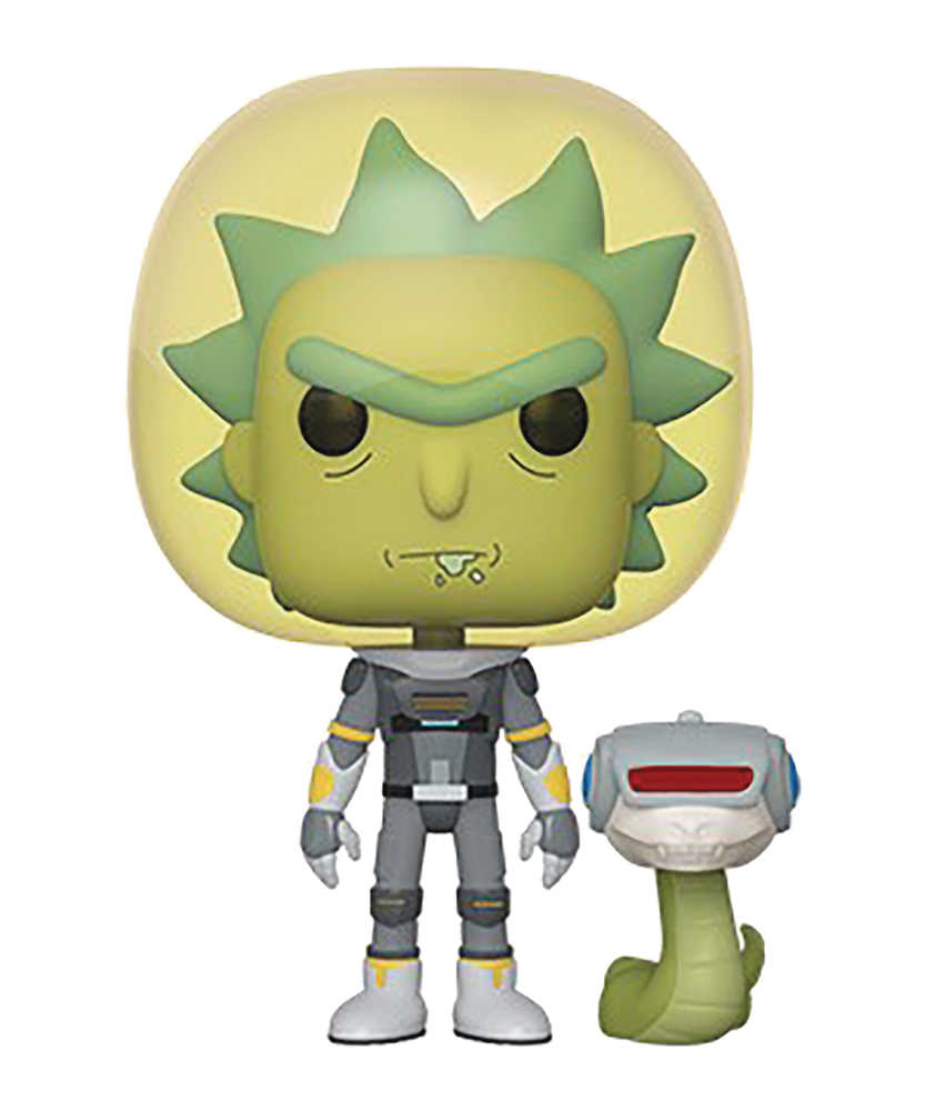 Pop Animation Rick & Morty S2 Space Suit with Snake Vinyl Figure (C
