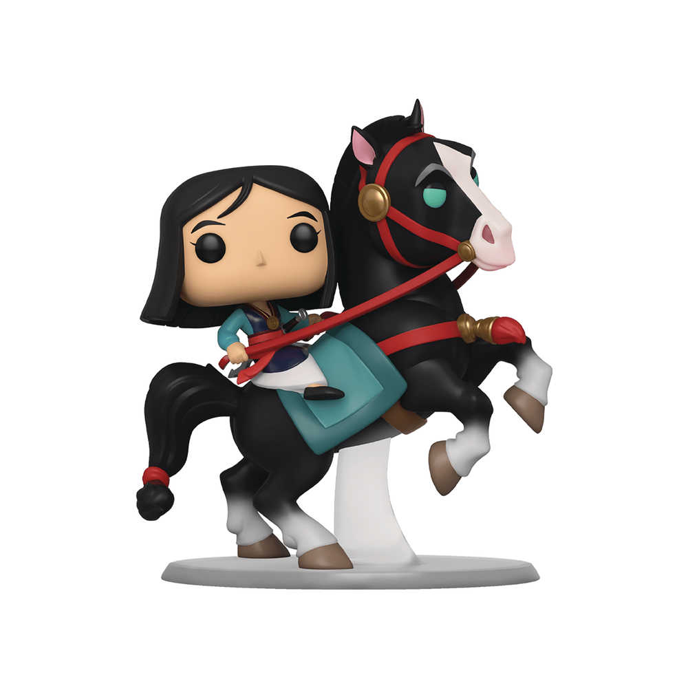 Pop Rides Mulan Mulan On Khan Vinyl Figure 