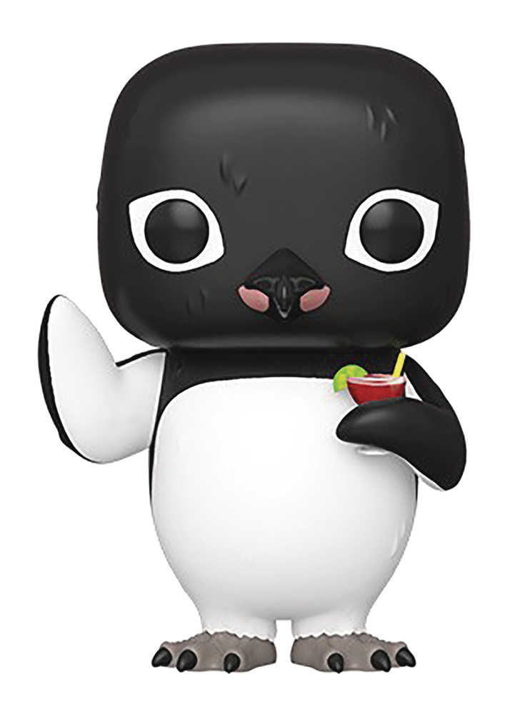 Pop Movies Billy Madison Penguin W/Cocktail Vinyl Figure 