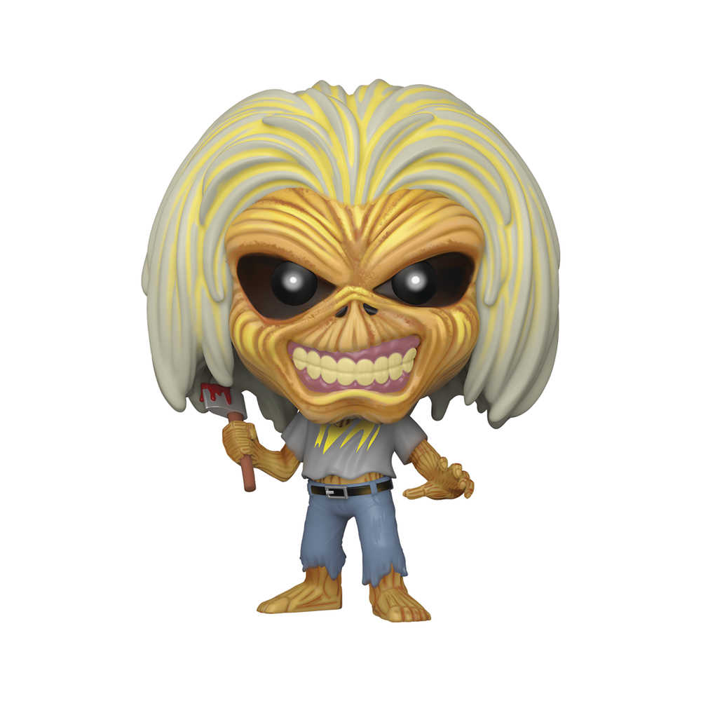 Pop Rocks Iron Maiden Killers Skeleton Eddie Vinyl Figure 