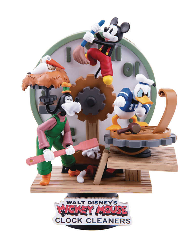 Disney Ds 046 Clock Cleaners D Stage Ser Previews Exclusive 6 In Statue 
