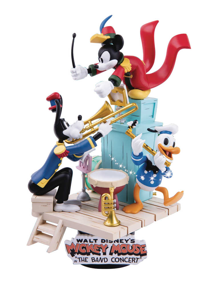 Disney Ds 047 The Band Concert D Stage Ser Previews Exclusive 6 In Statue 
