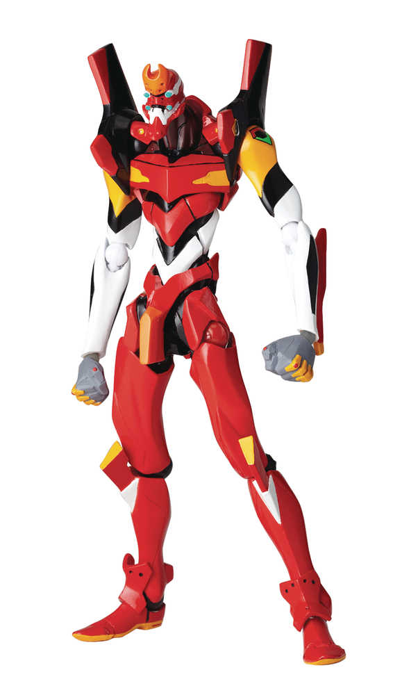 Revoltech Evangelion Evolution Ev 005 S Eva 02 Action Figure 