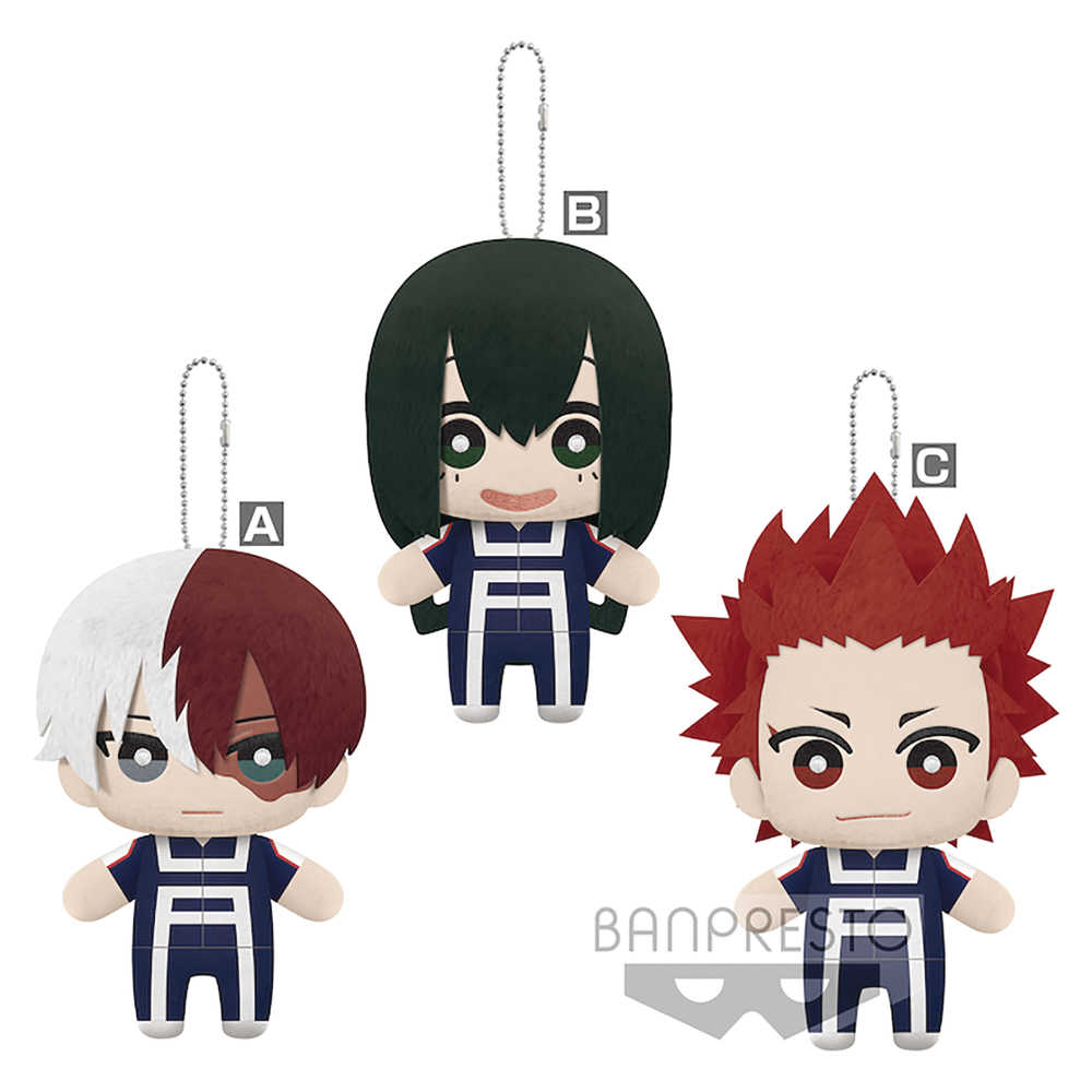 My Hero Academia Gym Suit 6 In Plush Dangler 52 Pc Assortment 