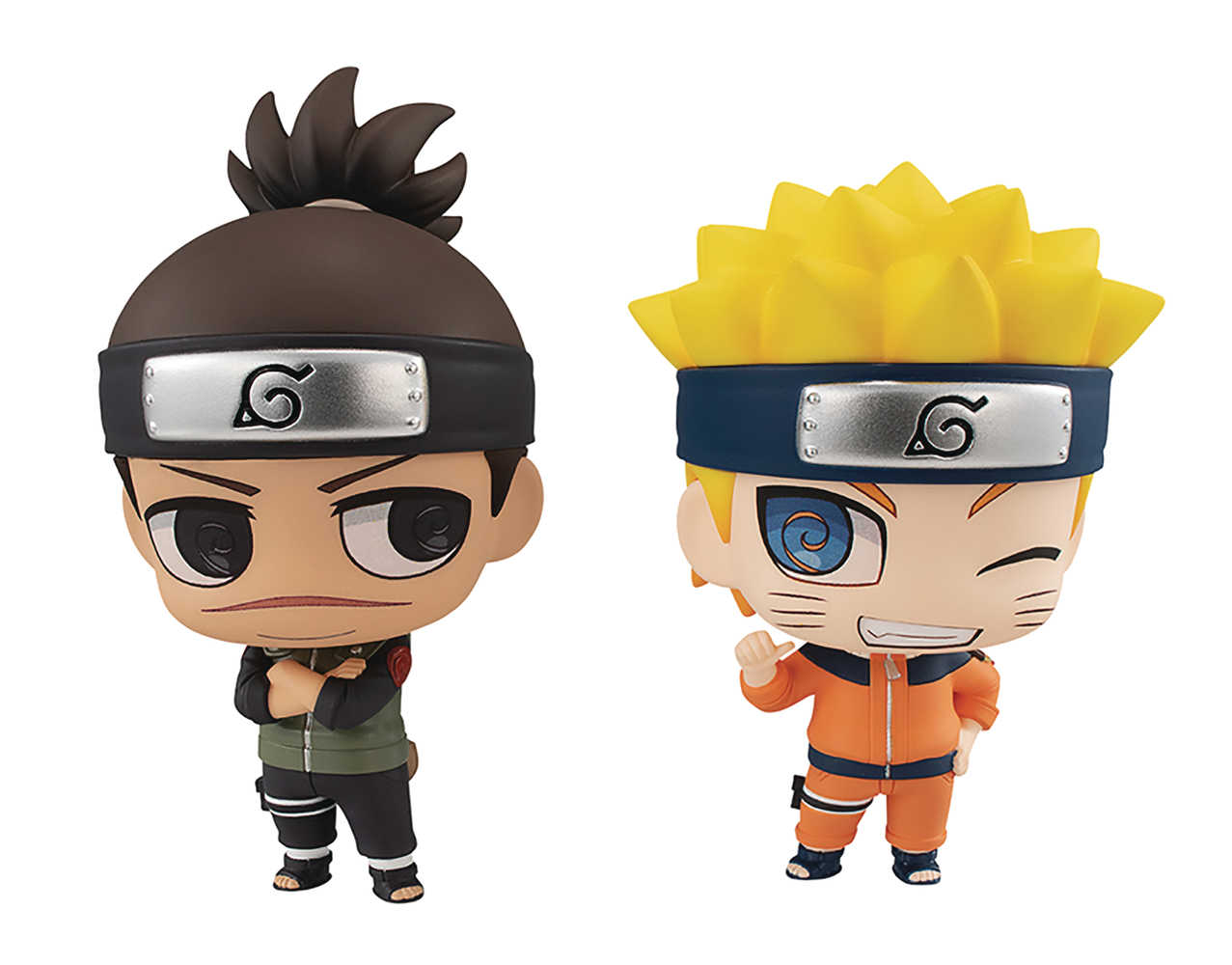 Naruto Chimimega Buddy Ser Naruto & Iruka Umino 2 Pc Set 