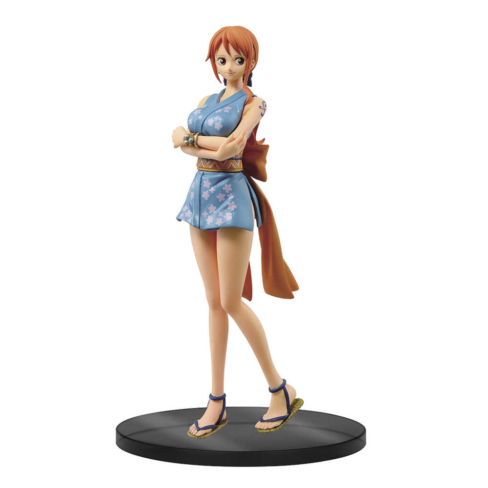 One Piece Grandline Lady Wano Country V1 Nami Dxf Figure 