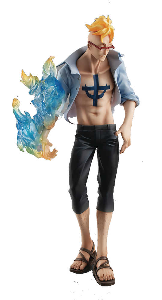 One Piece Portrait Pirates Ship Doctor Marco Limited PVC Figure 