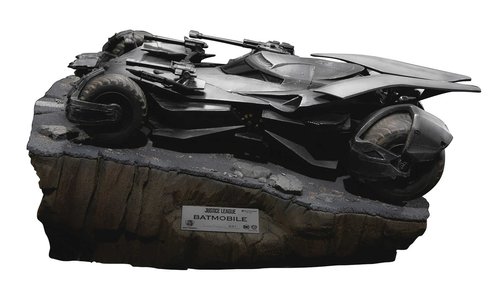 Justice League Mc 016 Batmobile Previews Exclusive Statue 