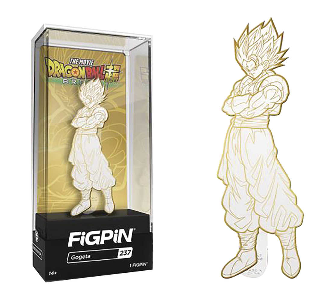 Figpin Dragon Ball Super Broly Gogeta White & Gold Pin 