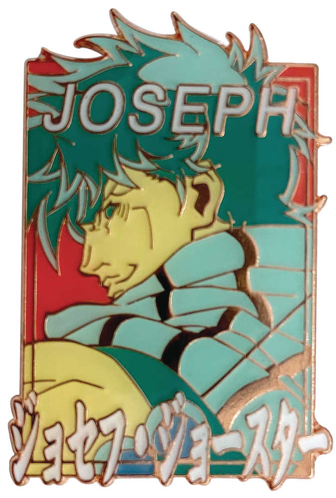 Jojos Bizarre Adventure Pastel Joseph Pin 