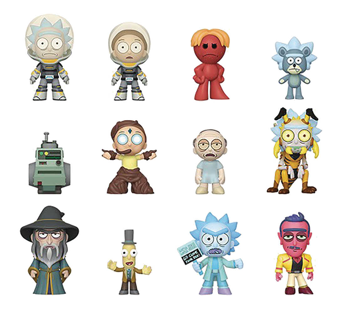 Mystery Minis Rick & Morty S2 12 Pc Bmb Disp 