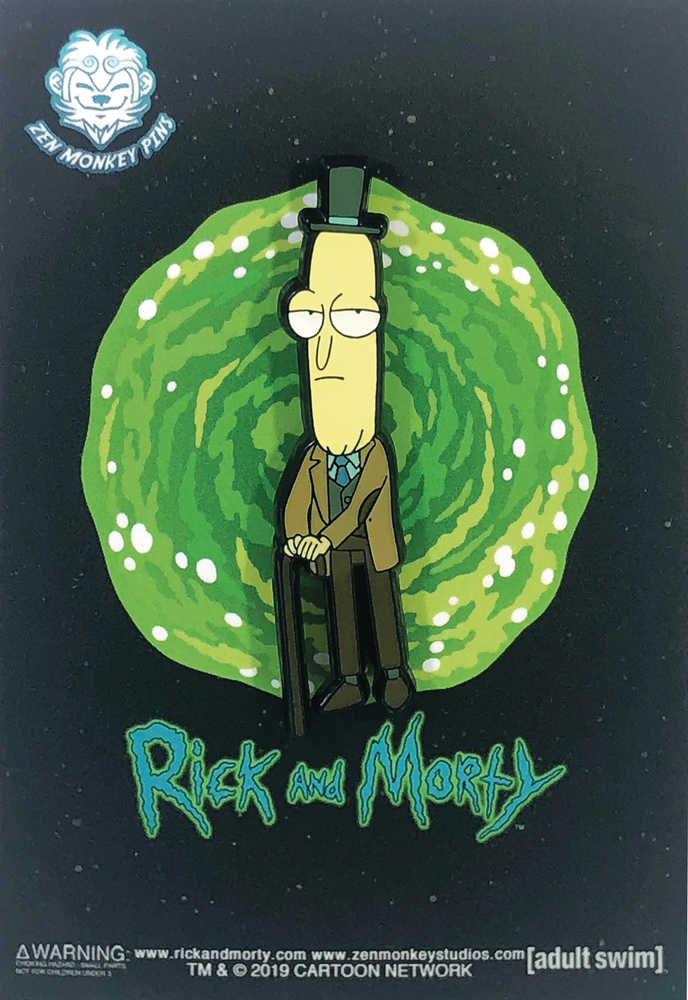 Rick And Morty Professor Poopy Butthole Pin 