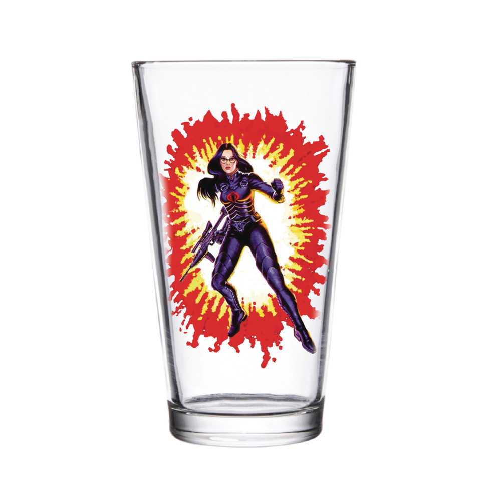 Super 7 G.I. Joe Baroness Pint Glass 