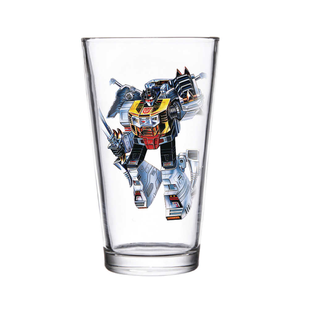 Super 7 Transformers Grimlock Pint Glass 