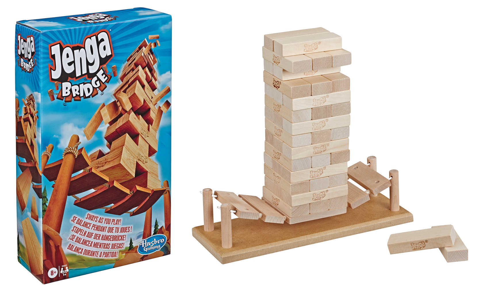Jenga Bridge 4 Ct Case  