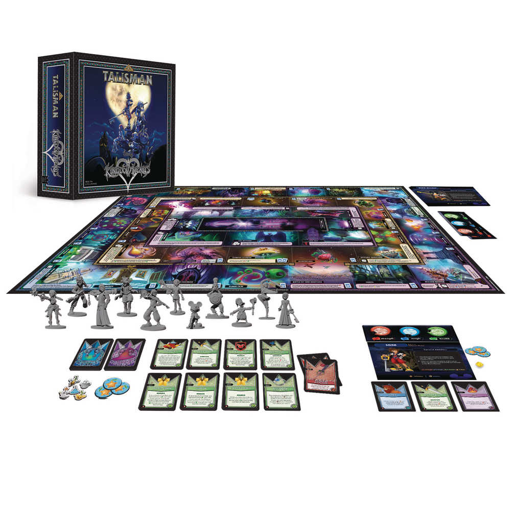 Kingdom Hearts Talisman Board Game 