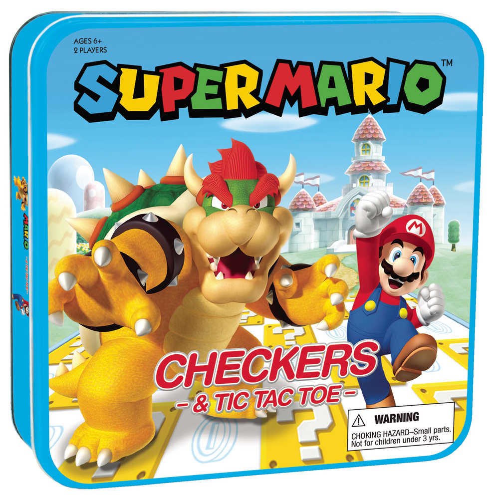 Super Mario Checkers & Tic Tac Toe 