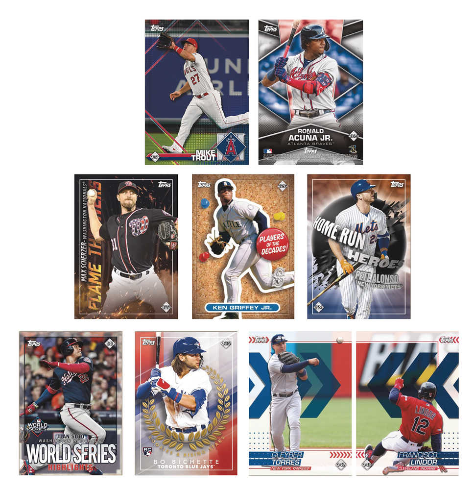 Topps 2020 Baseball Sticker Collection Box  