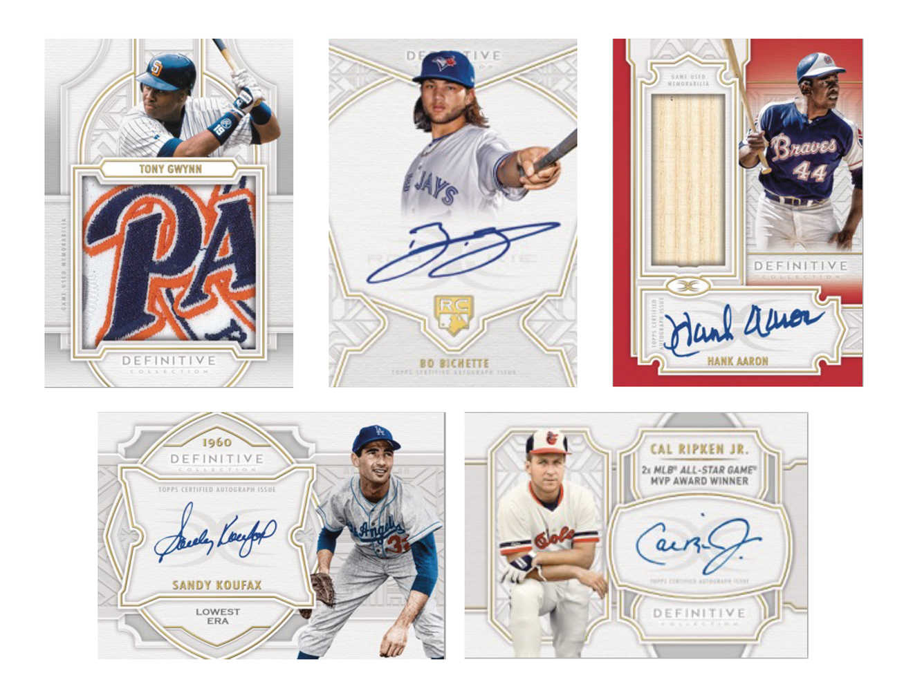 Topps 2020 Definitive Collection Baseball Trading Card Box  
