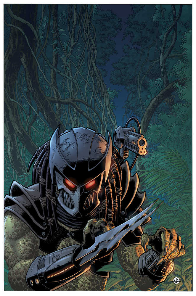 Predator Hunters III #4 (Of 4) Cover B Warner Glow Dark Ink