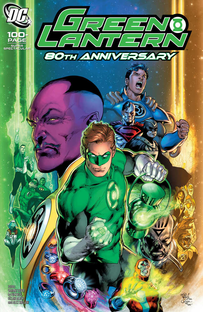 Green Lantern 80 Th Anniv 100 Page Super Spect #1 2000 S Variant E