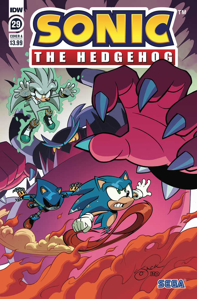 Sonic The Hedgehog #29 Cover A Lawrence 