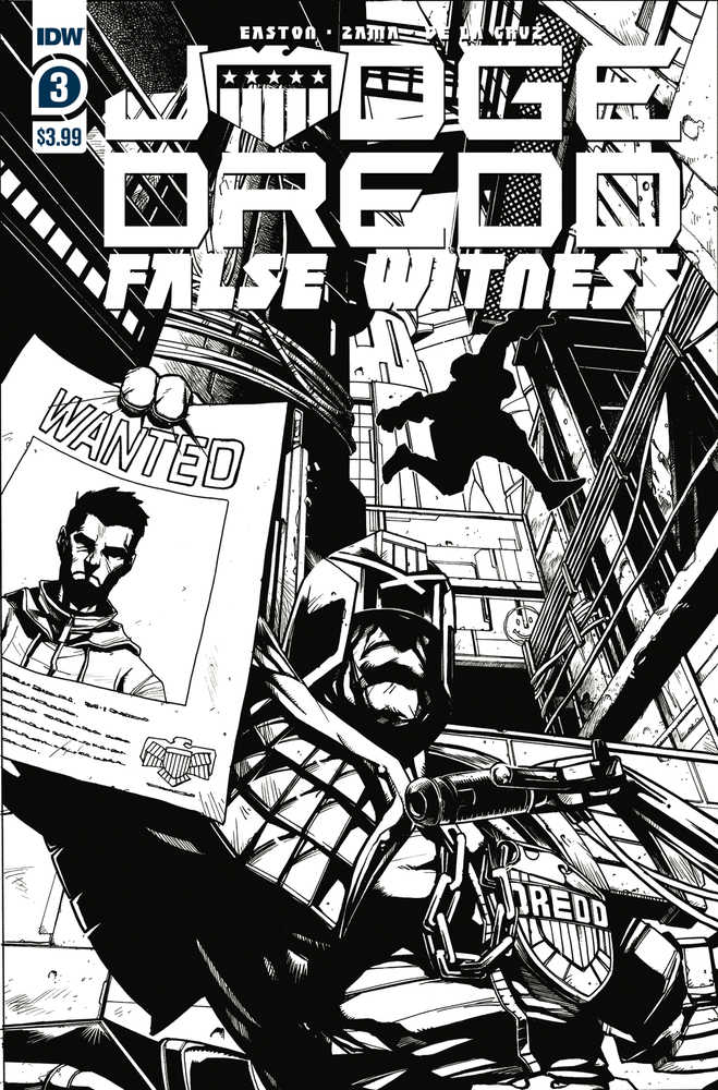 Judge Dredd False Witness #3 (Of 4) Cover A Zama