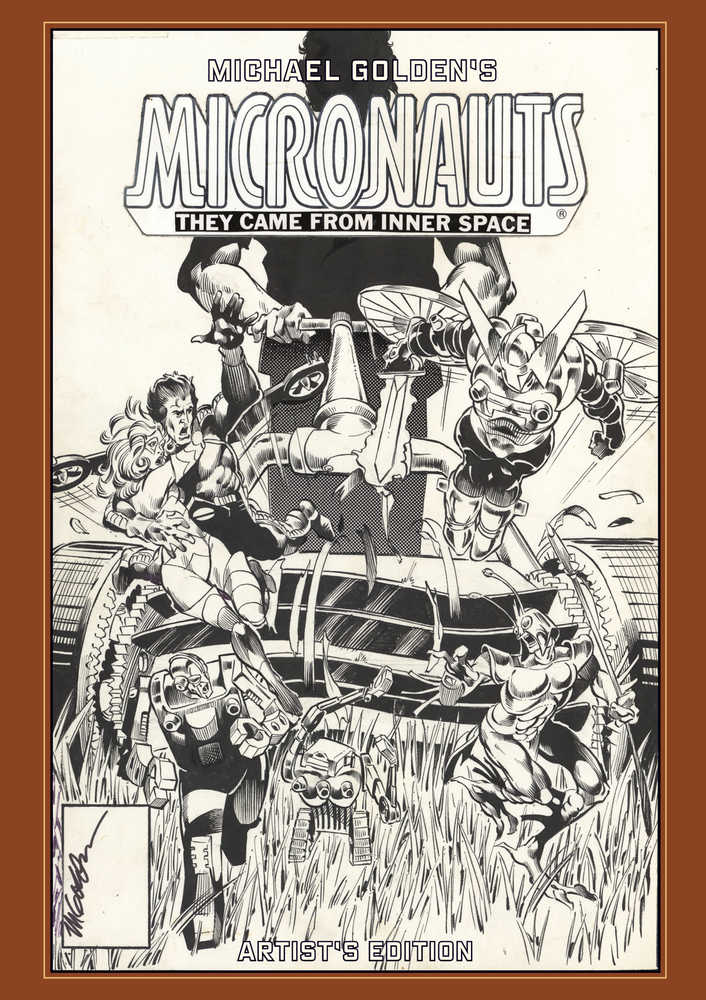 Michael Golden Micronauts Artist Edition Hardcover  