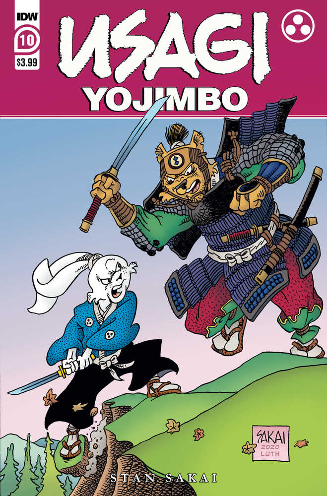 Usagi Yojimbo #10 Cover A Sakai