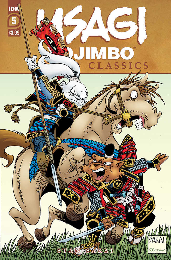 Usagi Yojimbo Color Classics #5 (Of 7) Cover A Sakai