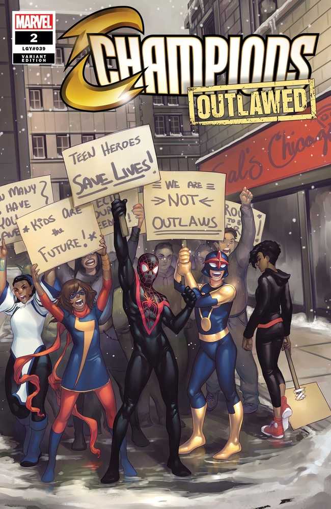 Champions #2 Hetrick Variant