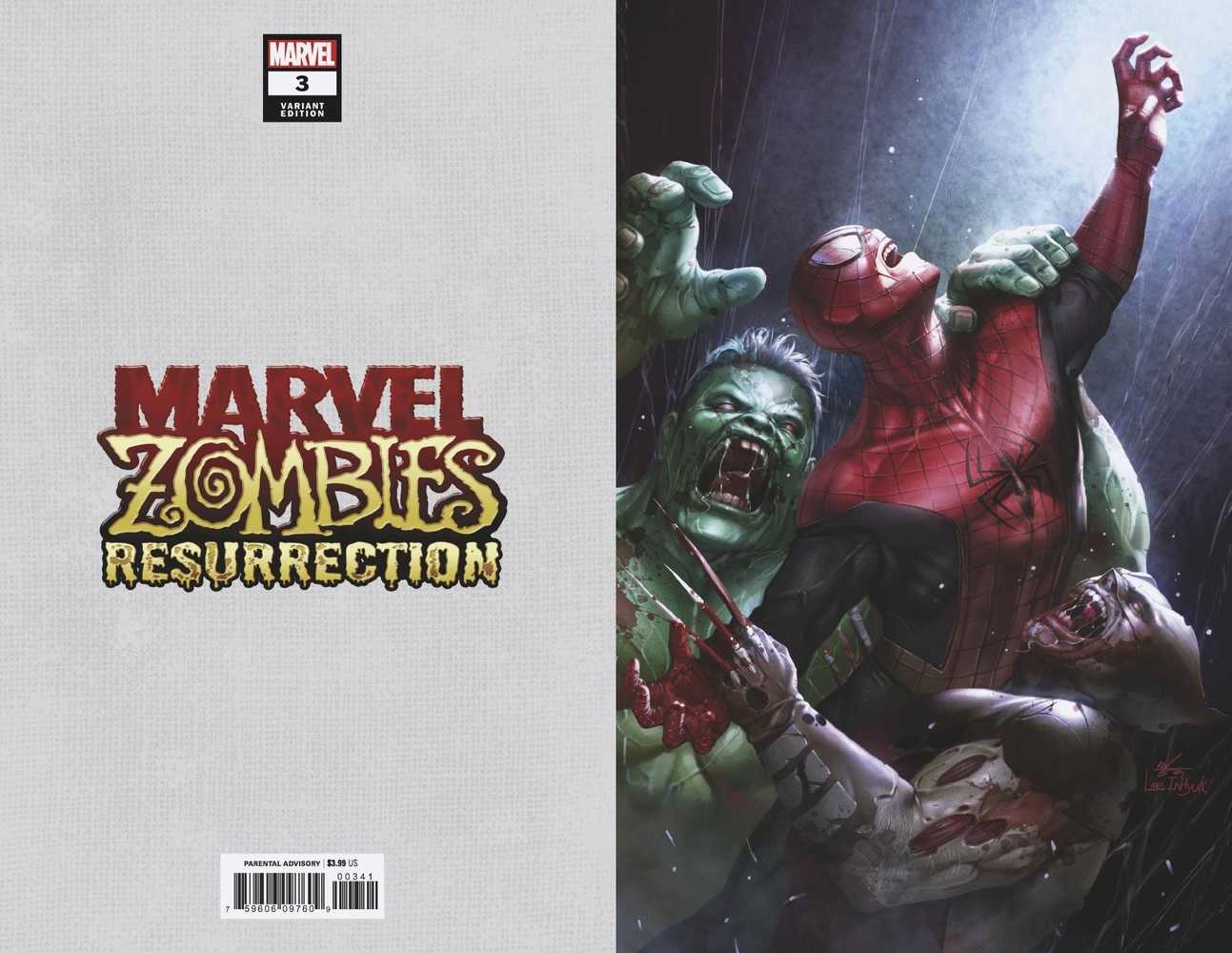 Marvel Zombies Resurrection #3 (Of 4) Inhyuk Lee Full Art Variant