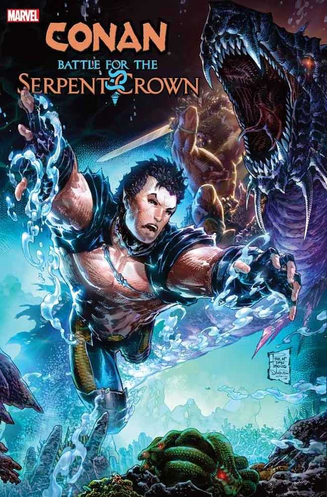 Conan Battle For Serpent Crown #4 (Of 5) Tan Variant