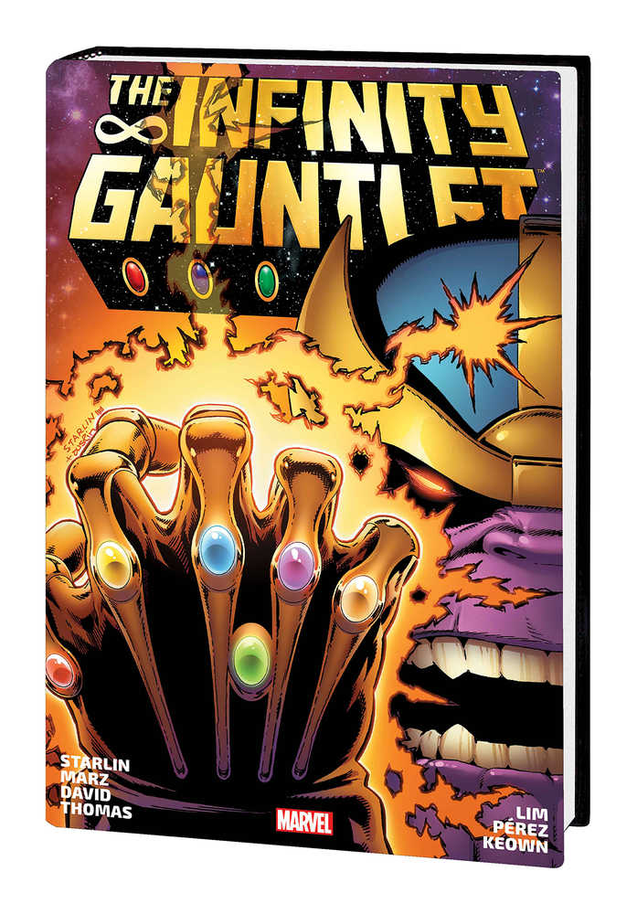 Infinity Gauntlet Omnibus Hardcover Starlin Direct Market Variant New Printing