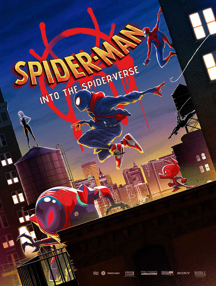 Spider-Man Into The Spider Verse Poster Book TPB