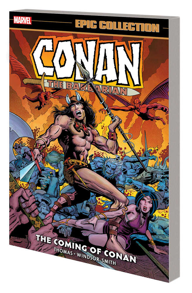 Conan the Barbarian Original Marvel Years Epic Collector's TPB Coming Of Conan