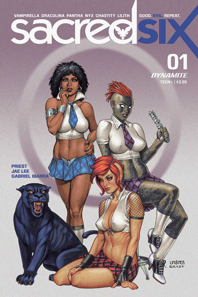 Sacred Six #1 10 Copy Linsner Variant Edition