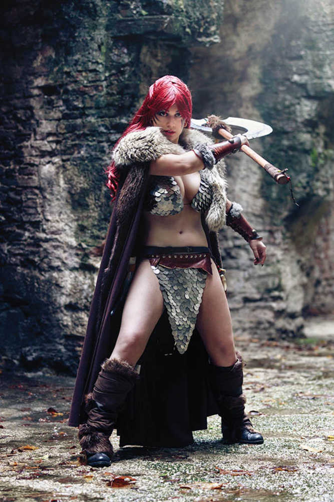 Red Sonja Age Of Chaos #5 30 Copy Cosplay Full Art Variant Edition