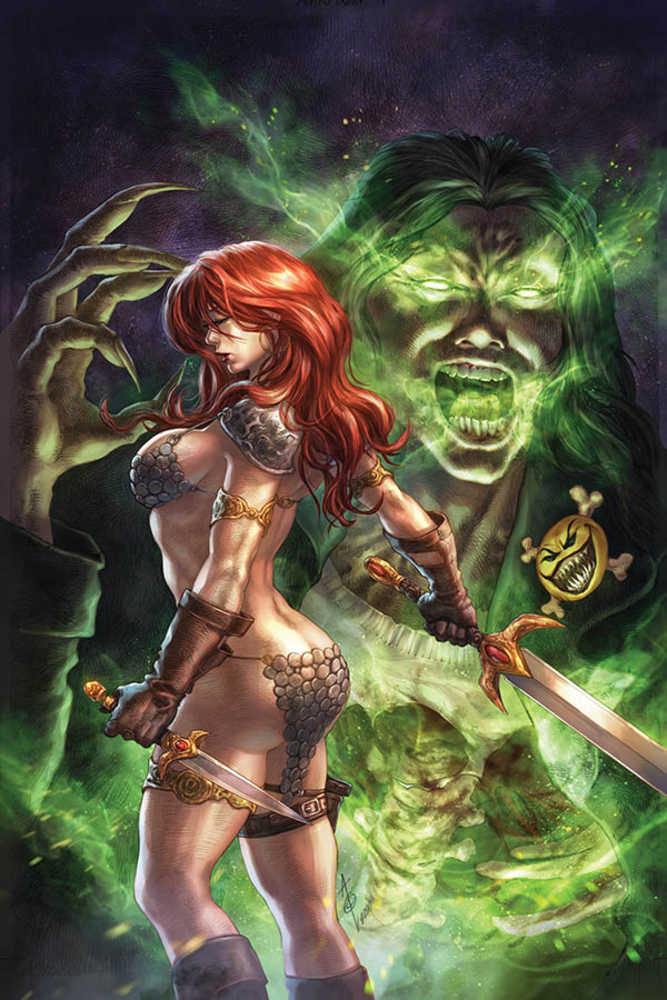 Red Sonja Age Of Chaos #5 Quah Limited Full Art Cover